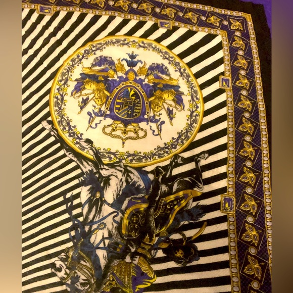 Versace Silk Scarf - Picture 7 of 16